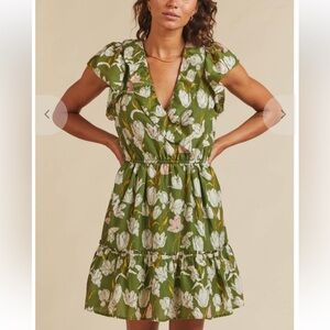 trovata birds of paradis marcella dress